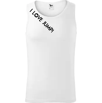 I love Jump! - Tílko pánské Core - L ( Bílá )