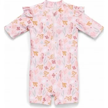 Kojenecký overall Plavkový overal Ocean Dreams světle růžový Little Dutch velikost: 86/92