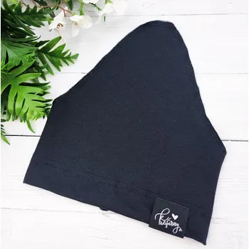 Šátek Kulišárny Chlapecký šátek BLACK Obvod hlavičky: 40-42