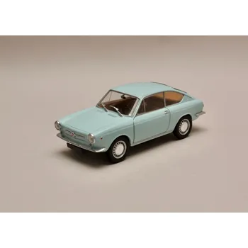 autíčko Fiat 850 Coupé 1965 světle modrá 1:24 Champion