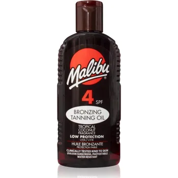 Opalování Malibu Bronzing Tanning Oil hydratační a bronzující sprej na opalování 200 ml