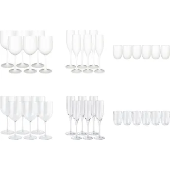 Sklenice ERNESTO® Sada plastových sklenic, 6dílná