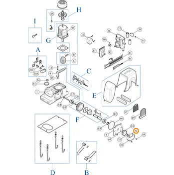 Pohon brány Nice V10X12A.5102 šroub 10x12