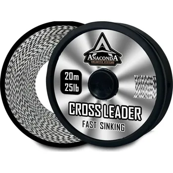 Anaconda návazcová šňůra Fast sinking cross 35lb 20m