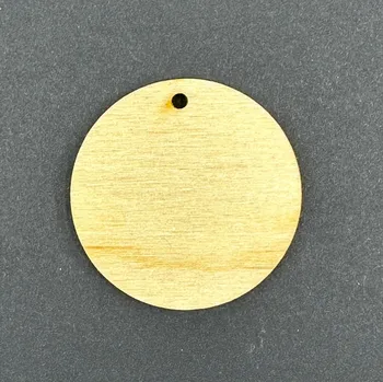 Výtvarná sada Výřezy z překližky, topolová překližka, KOLEČKO, Ø6,6 cm, 1 kus