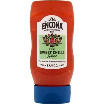 Omáčka Encona omáčka s příchutí thajského sladkého chilli 285 ml