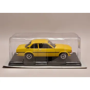 Plastikový model Opel Ascona 1.9 SR 1975 žlutá 1:24 Champion - Hachette