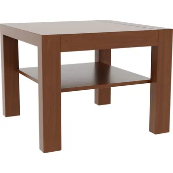 Konferenční stolek Konferenční stolek KATKA 80 x 80 cm, Odstín trend: B3/4 ořech