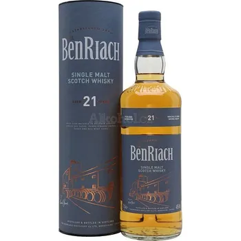 Whisky BenRiach 21y 46% 0,7 l (tuba)
