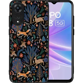 Vánoční dekorace VSECHNONAMOBIL 76283 MY ART Kryt s vánočním designem Oppo A78 5G WINTER (071)