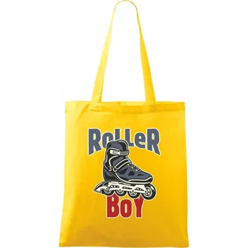 Roller boy modern - Taška bavlněná - 42 x 38 cm ( Žlutá )