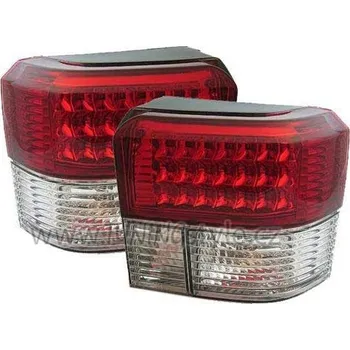 Zadní světlomet Zadní světla LED VW T4 červená/chrom krystal