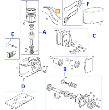 Stavebniny Nice CFCS2R01.5320 zapojení mikrospínače