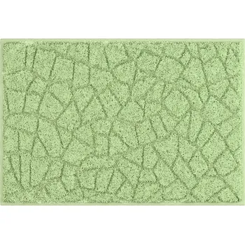 Koupelnová předložka LineaDue TERAZZO - Koupelnová předložka zelená Rozměr: 60x100 cm