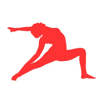 Samolepicí dekorace na vozidlo Jóga 005 pravá (02 - světle červená) SAMOLEPKA NA AUTO, NÁLEPKA, FÓLIE, POLEP, TUNING, VLASTNÍ TEXT, TISK, AUTOSAMOLEPKY.cz, POLEPY, OBRÁZEK, LOGO, 3D STICKERS