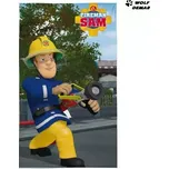 Dětský ručník Požárník Sam město 50x30 cm