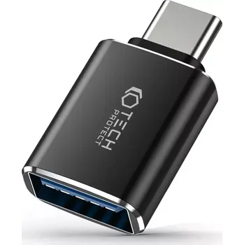 Redukce Adaptér TECH-PROTECT ULTRABOOST AD-02 USB-C / USB OTG černý