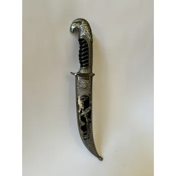 Sběratelství DÝKA HLAVA OREL - STŘÍBRNÝ ODSTÍN