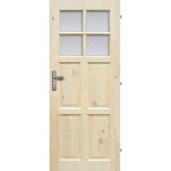 Interiérové dveře Interiérové dveře z masivu CZAPLA 4S 90P borovice