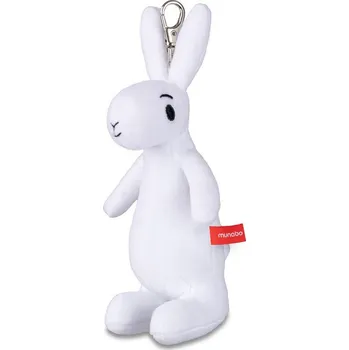 Hračka pro nejmenší Moravská ústředna Plyšový přívěšek na karabince králík Bobek 17 cm