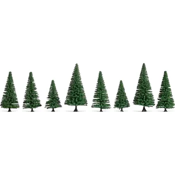 Modelová železnice NOCH 25640 Strom - jedle 8-12cm 8ks NO25640