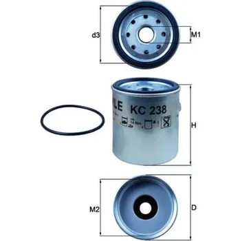 Palivový filtr Palivový filtr KNECHT KC 238D