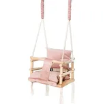 Kruzzel Interiérová houpačka 3 v 1 růžová Kruzzel 18027