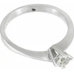 sZlato.cz 3960 Zlatý zásnubní prsten z bílého zlata Velikost obvod (mm): 57, Váha: 2.5 g