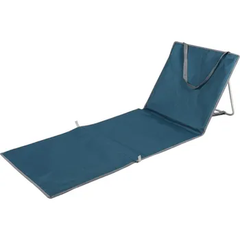Zahradní lehátko SUNNYDAYS Podložka plážová s ocelovou konstrukcí SIERRA, modrá Množství: 1 ks SUNNYDAYS