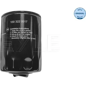 Filtr do auta Olejový filtr MEYLE 100 322 0017