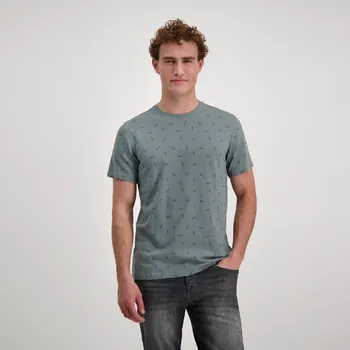 Pánské tričko Pánské tričko CARS JEANS Ispica 69863 Barva: Zelená, Velikost: XXL