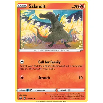 Karetní hra Pokémon TCG Salandit 027/159