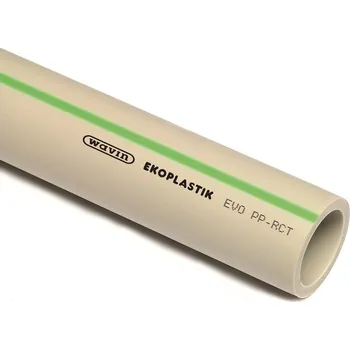 Vodovodní potrubí Trubka Wavin Ekoplastik PPR-CT EVO (S4,0) PN22 d50 x 5,6 mm tyč 4 m