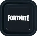 Unique Papírové talíře nápis Fortnite…