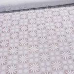 Ubrus PVC TR678 krajkový vzor, bílá, š.138cm (metráž)