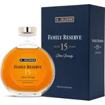 Rudolf Jelínek Slivovice Family Reserve 15YO 45,3% 0,7l (kazeta)