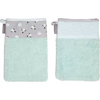 koupací vanička Bebe-Jou Froté žínky Bébé-Jou Lou-Lou 2ks