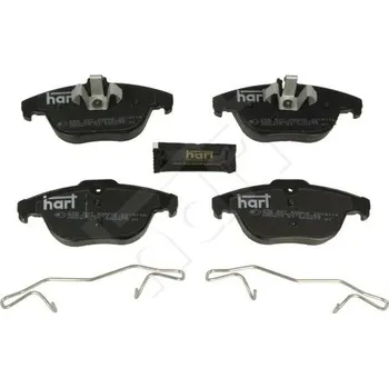 Brzdová destička Sada brzdových destiček, kotoučová brzda HART 256 527