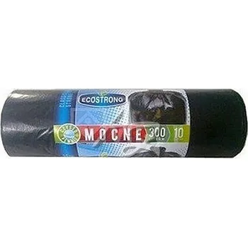 Pytle na odpadky pytle LDPE na odpad 120x150cm, 300litrů / 10ks, černý 45µ