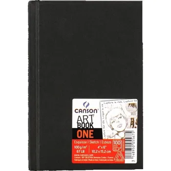 Umělecký papír Canson Art book one lepená vazba, 21,6 x 27,9 cm