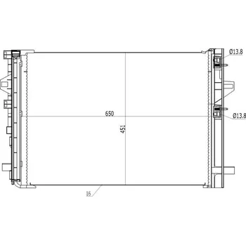 Výparník klimatizace Kondenzátor, klimatizace HART 619 547