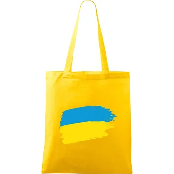 Ukrajinské tričko - Taška bavlněná - 42 x 38 cm ( Žlutá )