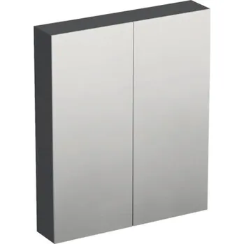 Koupelnový nábytek Zrcadlová skříňka bez osvětlení Jungborn TRENTA 60 x 14,4 x 72 cm antracit matný