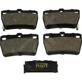 Auto-moto Sada brzdových destiček, kotoučová brzda HART 252 301