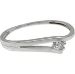 sZlato.cz 3353 Zlatý dámský prsten s briliantem 1,10g Velikost obvod (mm): 54