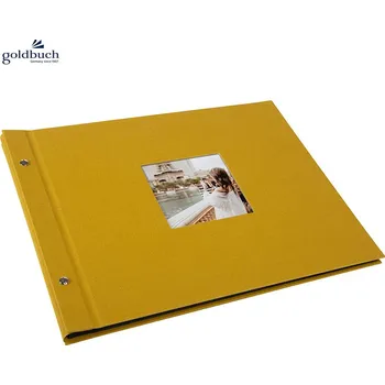 Fotoalbum Šroubkové album 39x31cm Goldbuch 28520 (28889) BELLA VISTA hořčicová 28520