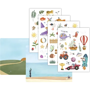 samolepka Little Dutch Samolepky na okno Jim & Friends