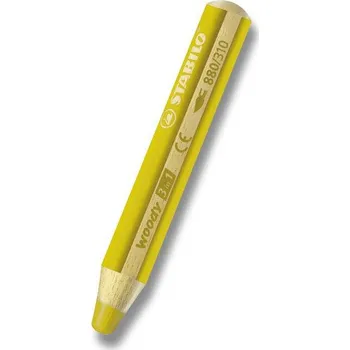 Pastelka Pastelka Stabilo Woody 3v1 - žlutá