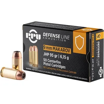 Airsoftová zbraň 9mm Makarov Prvi Partizan JHP, 95gr - expanzní střelivo A1