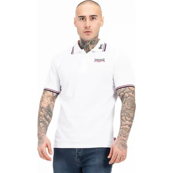 Pánská košile Lonsdale Men&#039;s polo shirt slim fit Lonsdale bílá 2566977